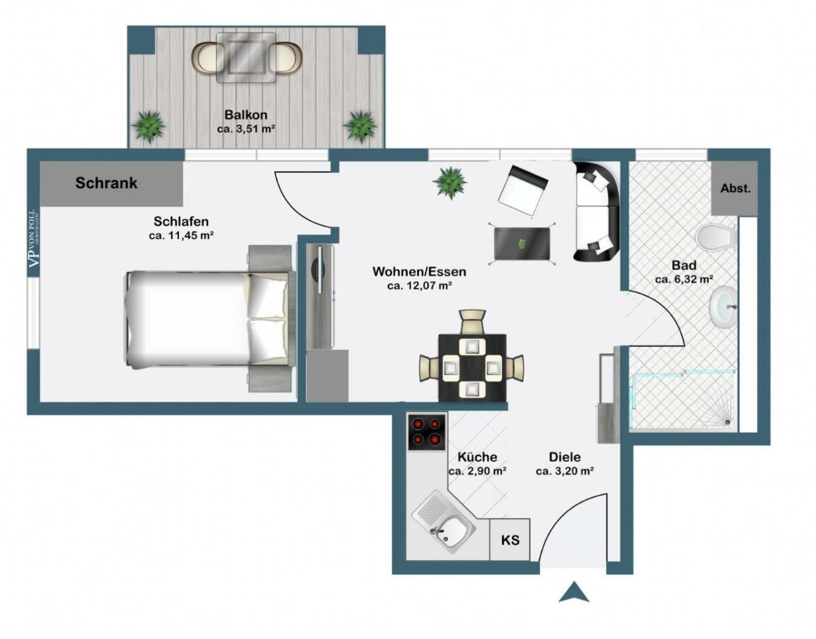 Apartment Lille Stuuv @k1-sylt Westerland